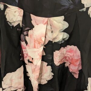 City chic dress Wonderland NWT size 18W black/pink